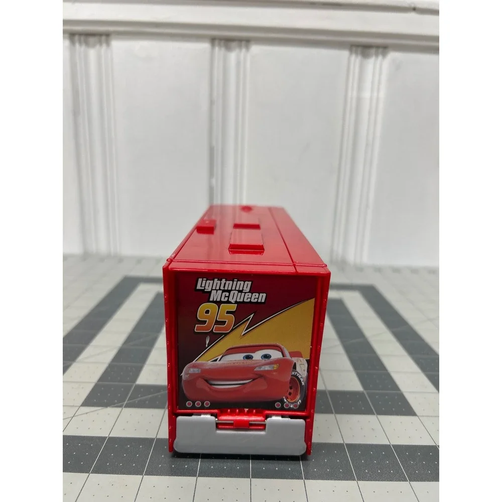 Disney Pixar Cars Mack Hauler Truck Playset Toy Transforming Rust-eze Racing